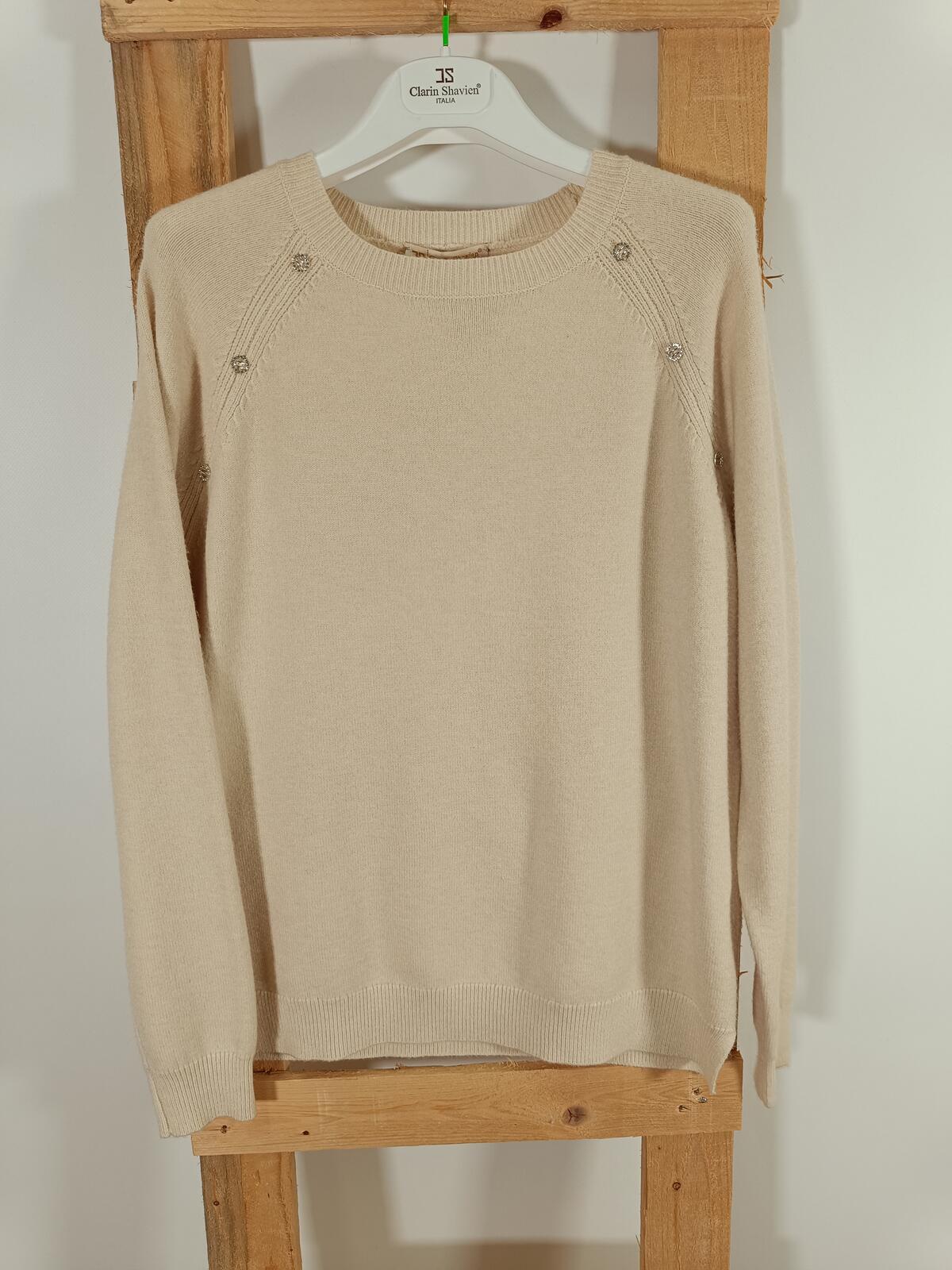 MAGLIA CONFORMATA DONNA M/L 13545C Tellini S.r.l. Ingrosso Abbigliamento